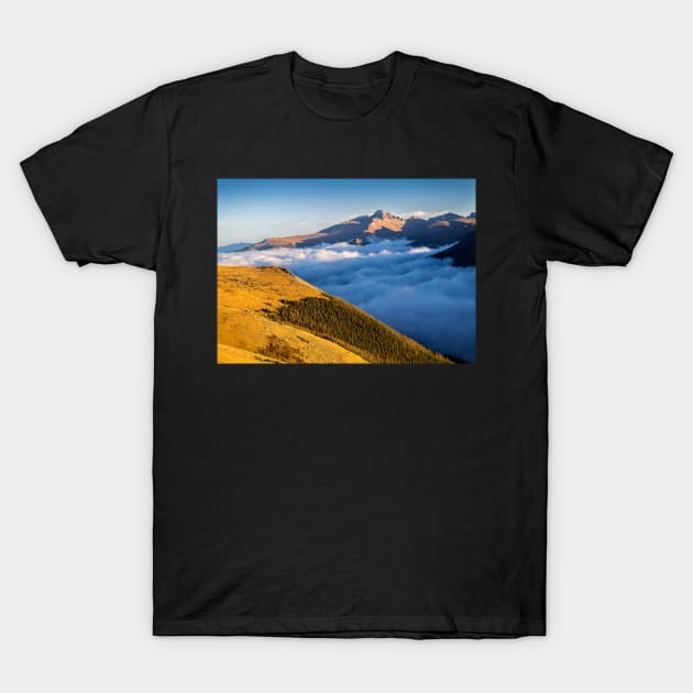 Above the Clouds T-Shirt by algill